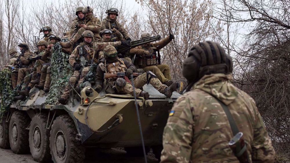 Des soldats ukrainiens