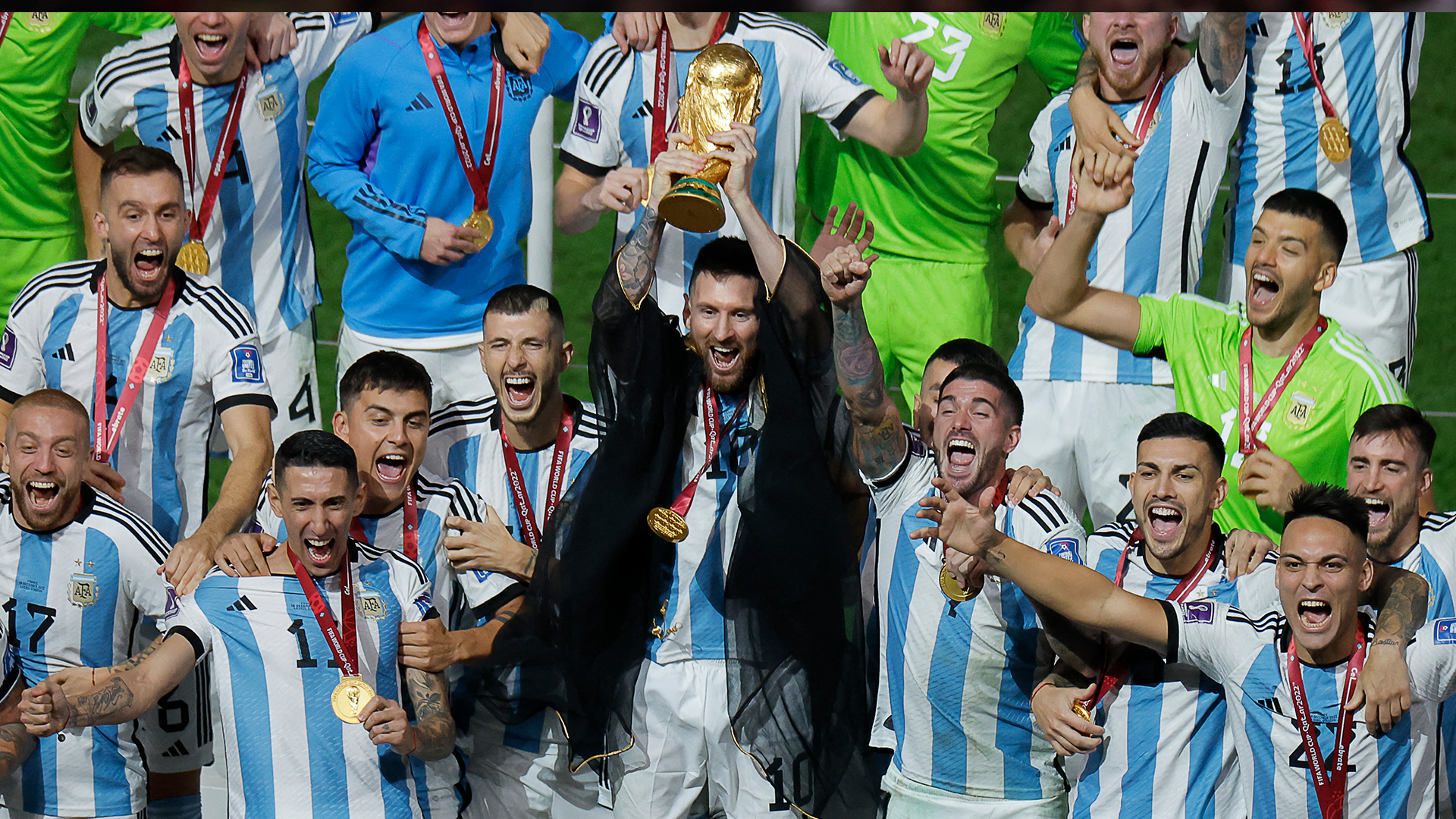 FIFA World Cup Final: Argentina 3-3 France (4-2 pens.)