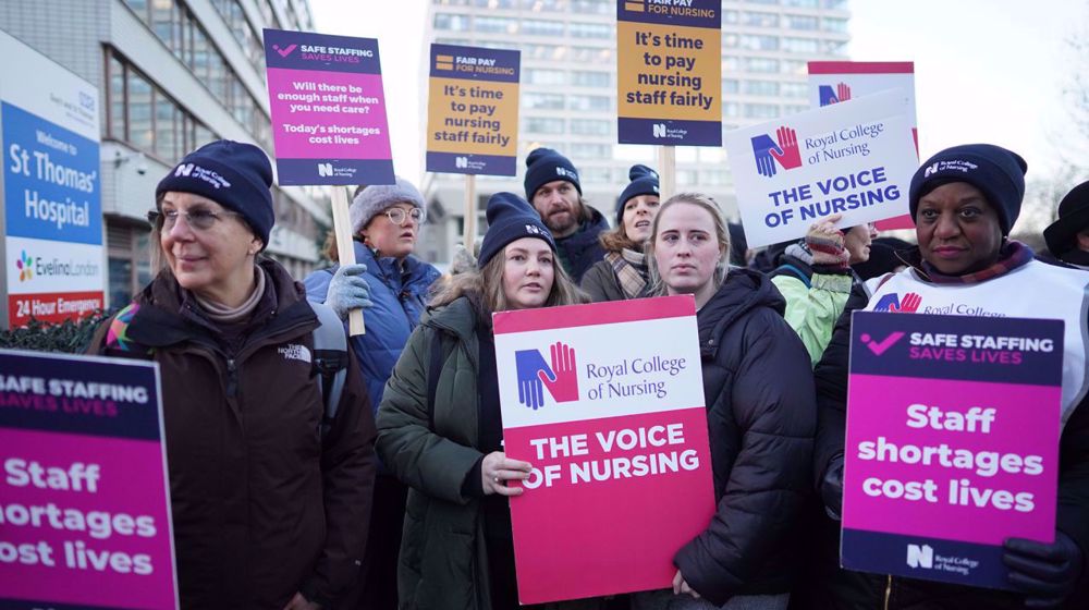 British nurses announce fresh strikes in January; PM ‘disappointed’ by disruption