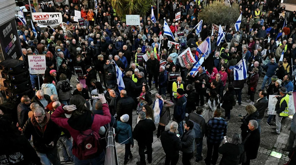 Thousands protest in Haifa against incoming Netanyahu-led cabinet