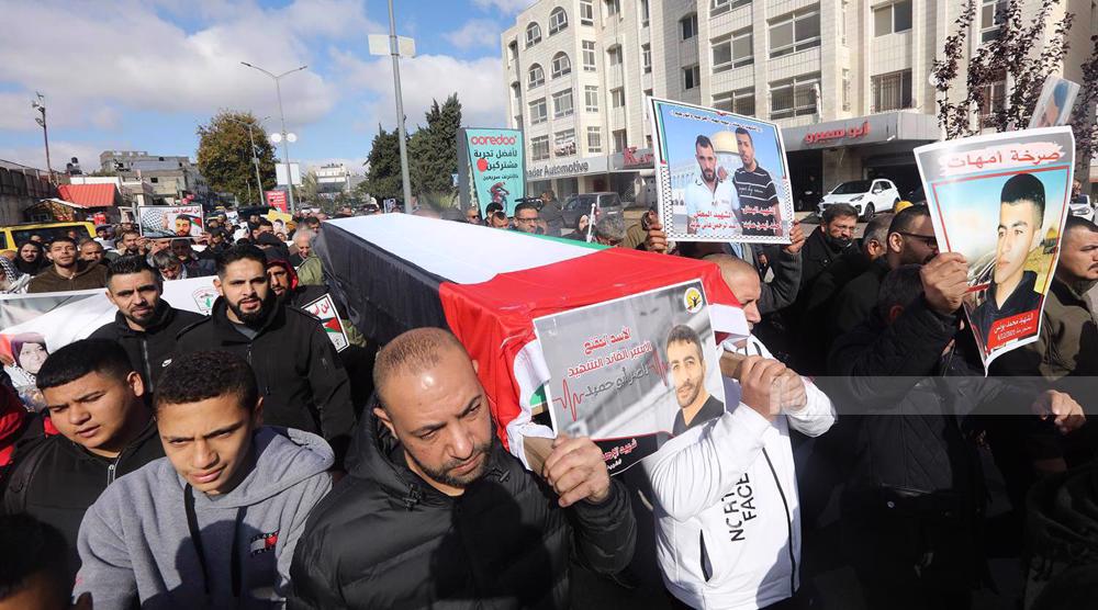 Palestinians hold mass rallies in Gaza, West Bank to demand release of martyrs’ bodies withheld by Israel