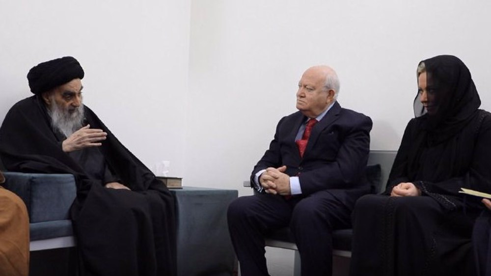Ayatollah Sistani meets UN delegation, stresses need to promote peaceful coexistence