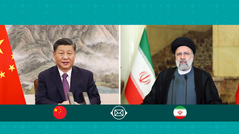In congratulatory message to Xi, Raeisi hopes for enhanced Iran-China ties in all fields