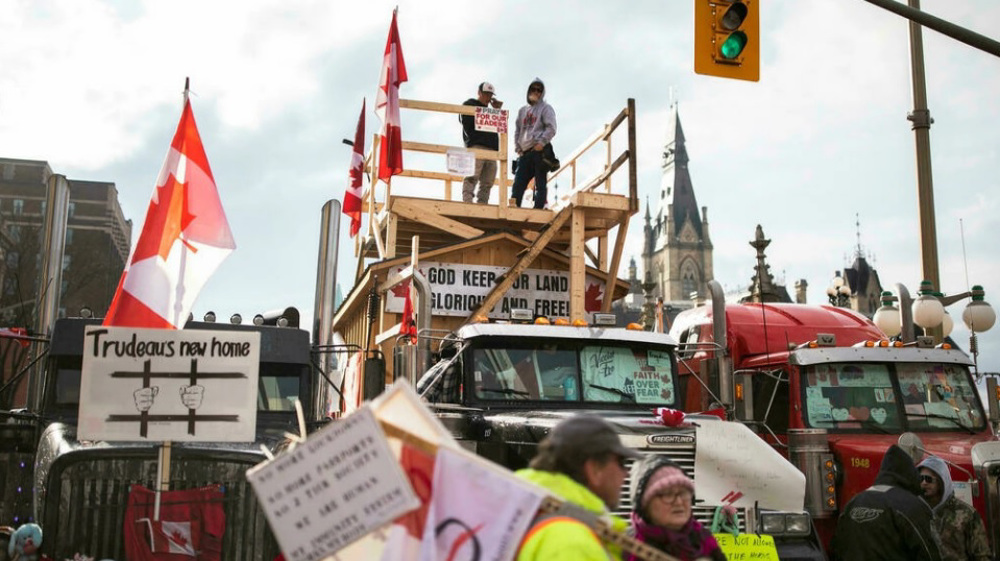 Canada’s Ontario declares state of emergency amid truckers’ vaccine protests