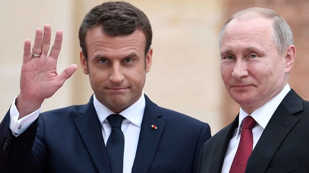 Macron, Putin agree to work for east Ukraine ceasefire: France