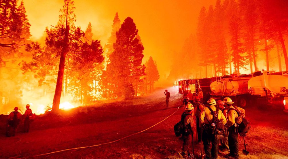 Chilean firefighters battle blazes devastating forests, homes