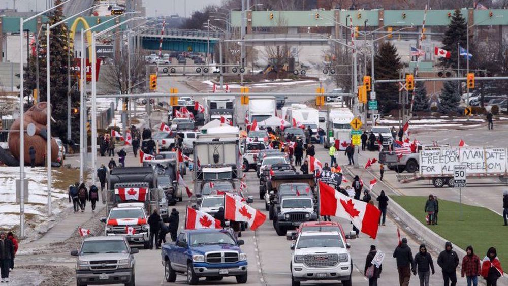 Canada’s trucker protest