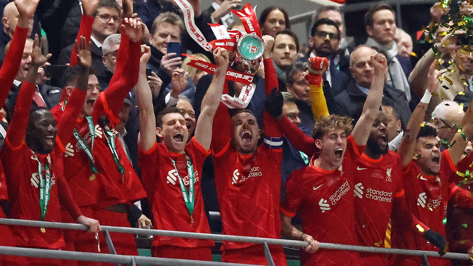 EFL Cup final: Liverpool beat Chelsea in penalty shootout