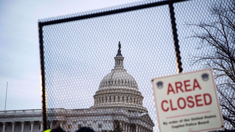 US Capitol barricades return as truckers head to Washington
