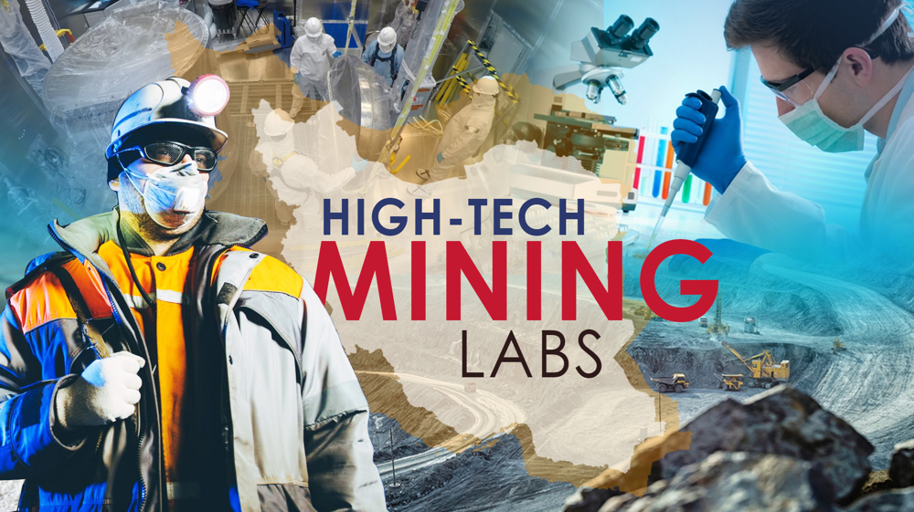 High-tech mining labs
