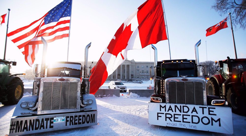 ‘Freedom Convoy’ protests in Canada enter a second week