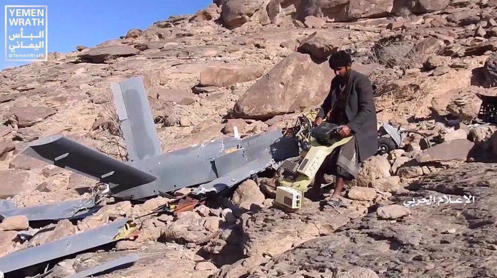 Yemeni forces shoot down Saudi spy drone over Hajjah