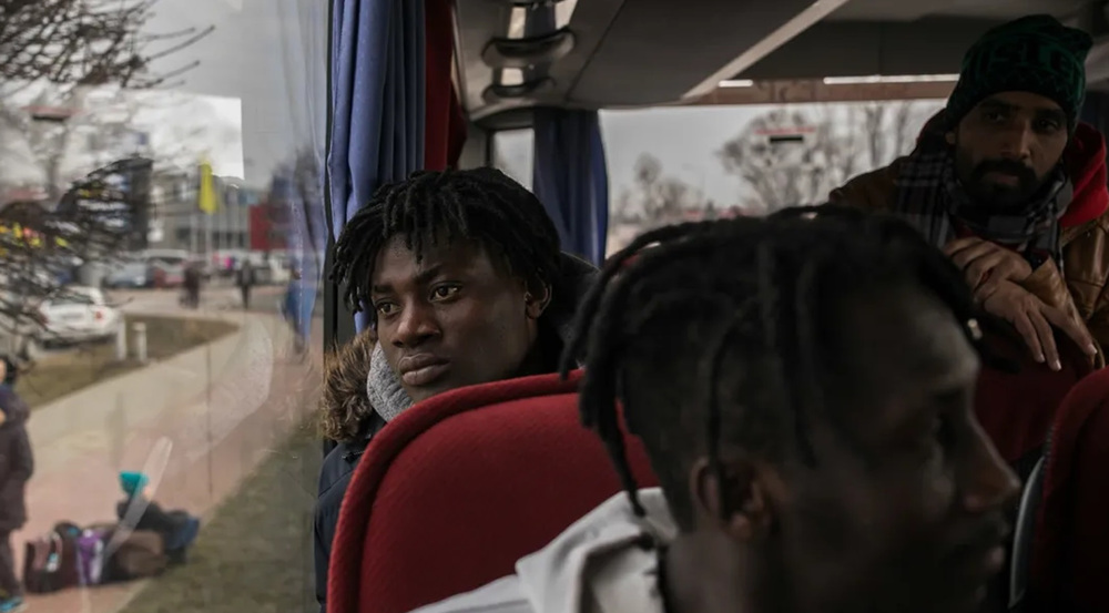 Black refugees face racism attempting to flee Ukraine