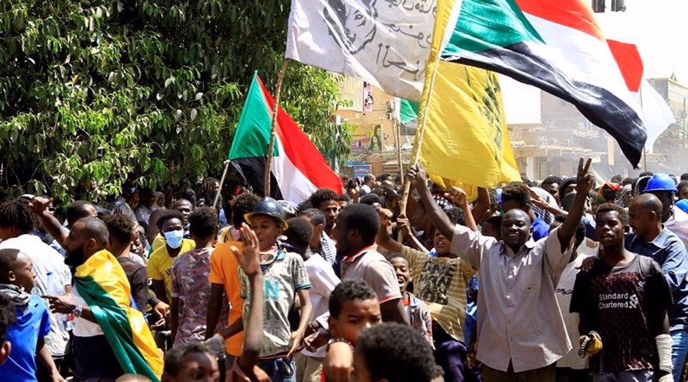 Demonstrators march across Sudan against military rule, economic woes