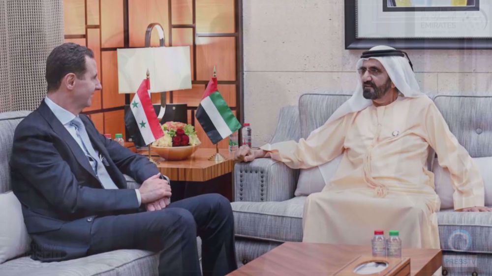 Syrian president visits UAE after over a decade