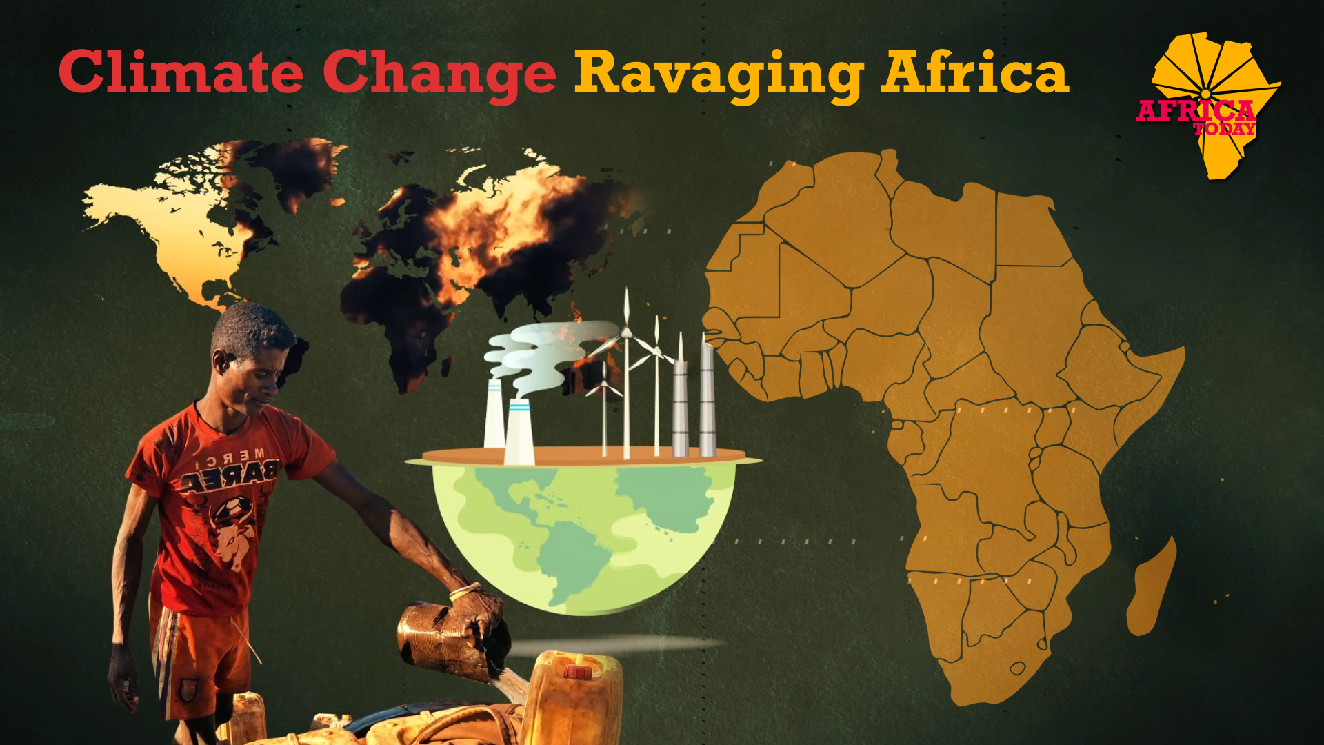 Climate change ravaging Africa - Press TV