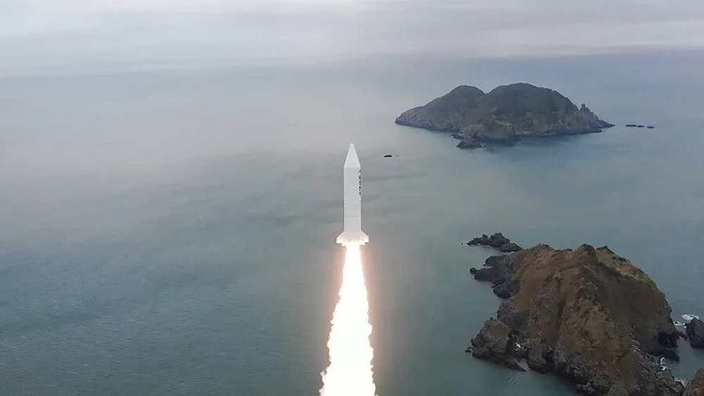 South Korea successfully test-fires first solid-fuel space rocket: Ministry