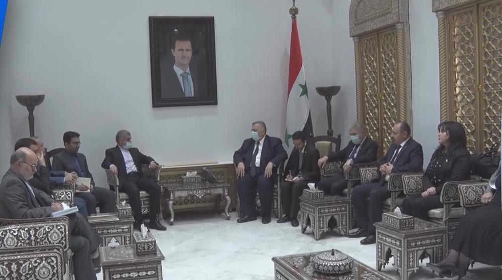 Iran's parliamentary delegation discusses bilateral cooperation in Syria