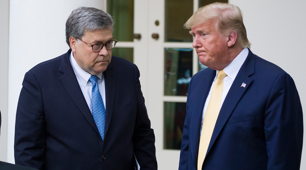 Trump: Barr failed to tackle widespread voter fraud in 2020