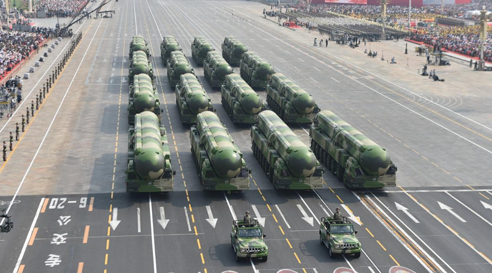 China 'accelerating' expansion of nuclear arsenal over US threat