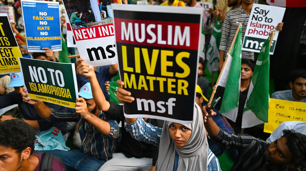 Protesters in New Delhi say ‘Muslim Lives Matter’ amid rise in anti-Muslim violence