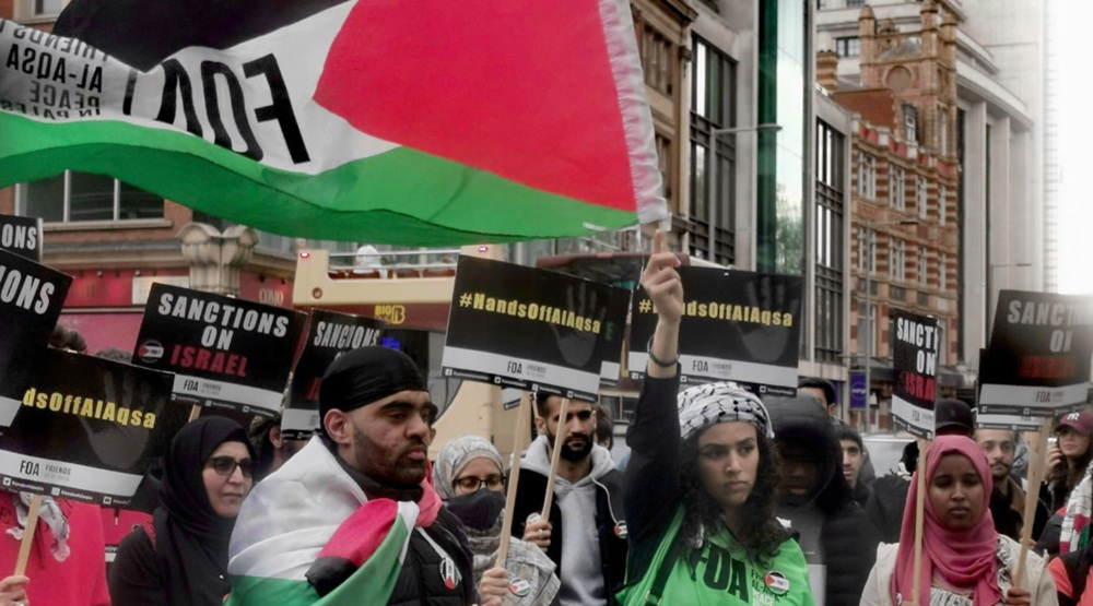 Quds Day: Londoners rally to condemn Israeli regime 
