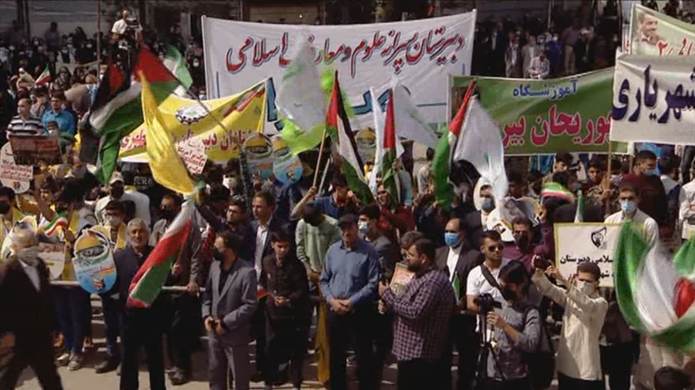 People around the world are starting to intl.  Quds Day in solidarity with the Palestinians