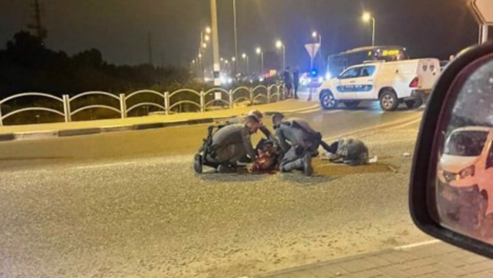   Israeli officer seriously injured in alleged car ramming attack