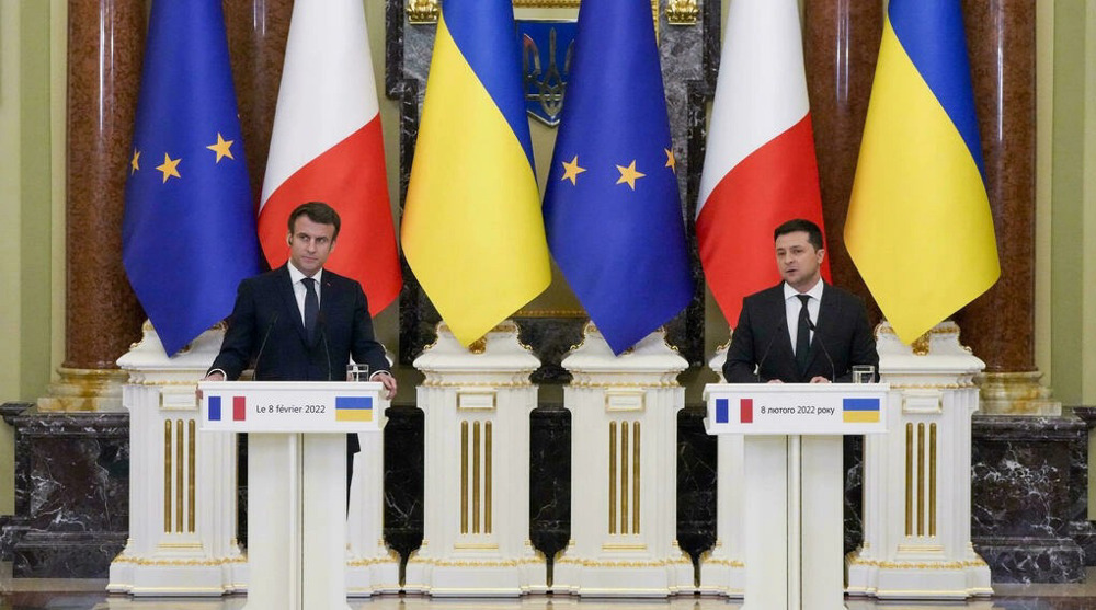 France’s Macron vows to ‘intensify’ aid to Ukraine