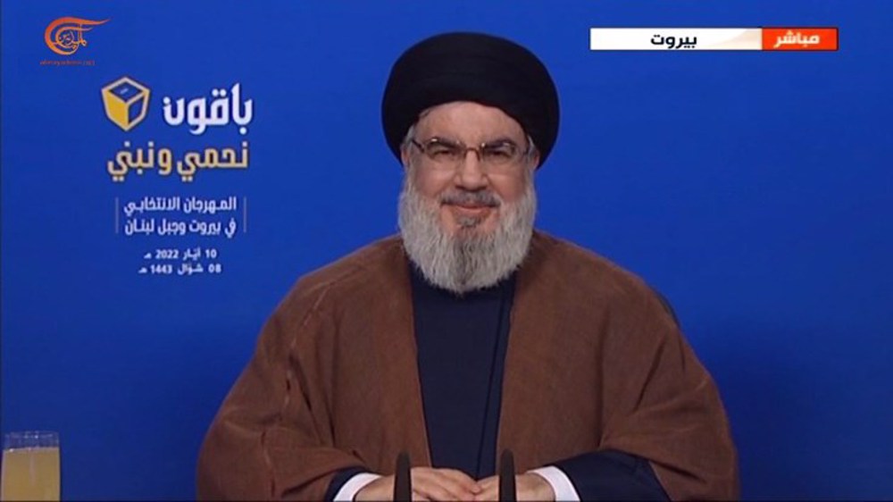 Nasrallah: Lebanese face choice between sovereignty, submission in upcoming vote