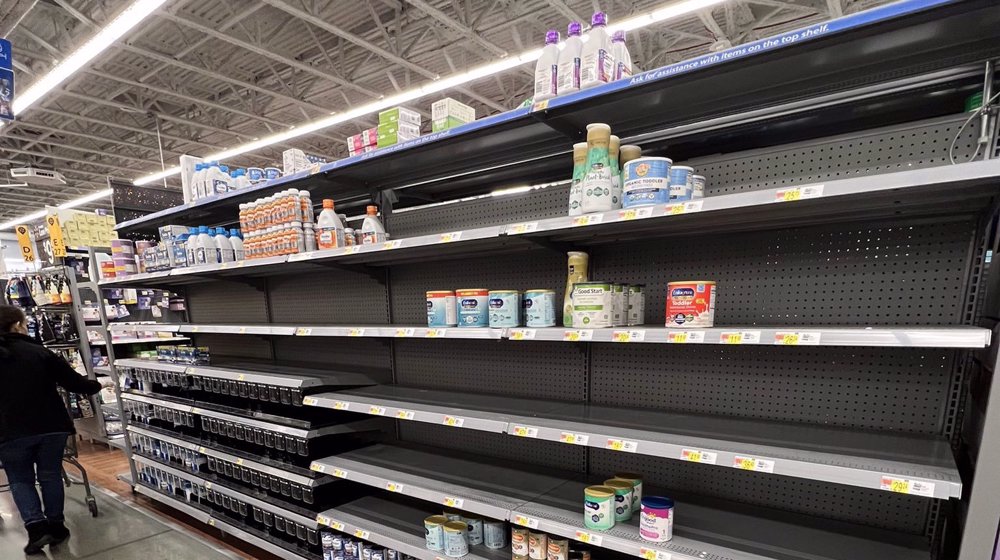 Baby formula shortage hits US as Congress voting to send $40b to Ukraine