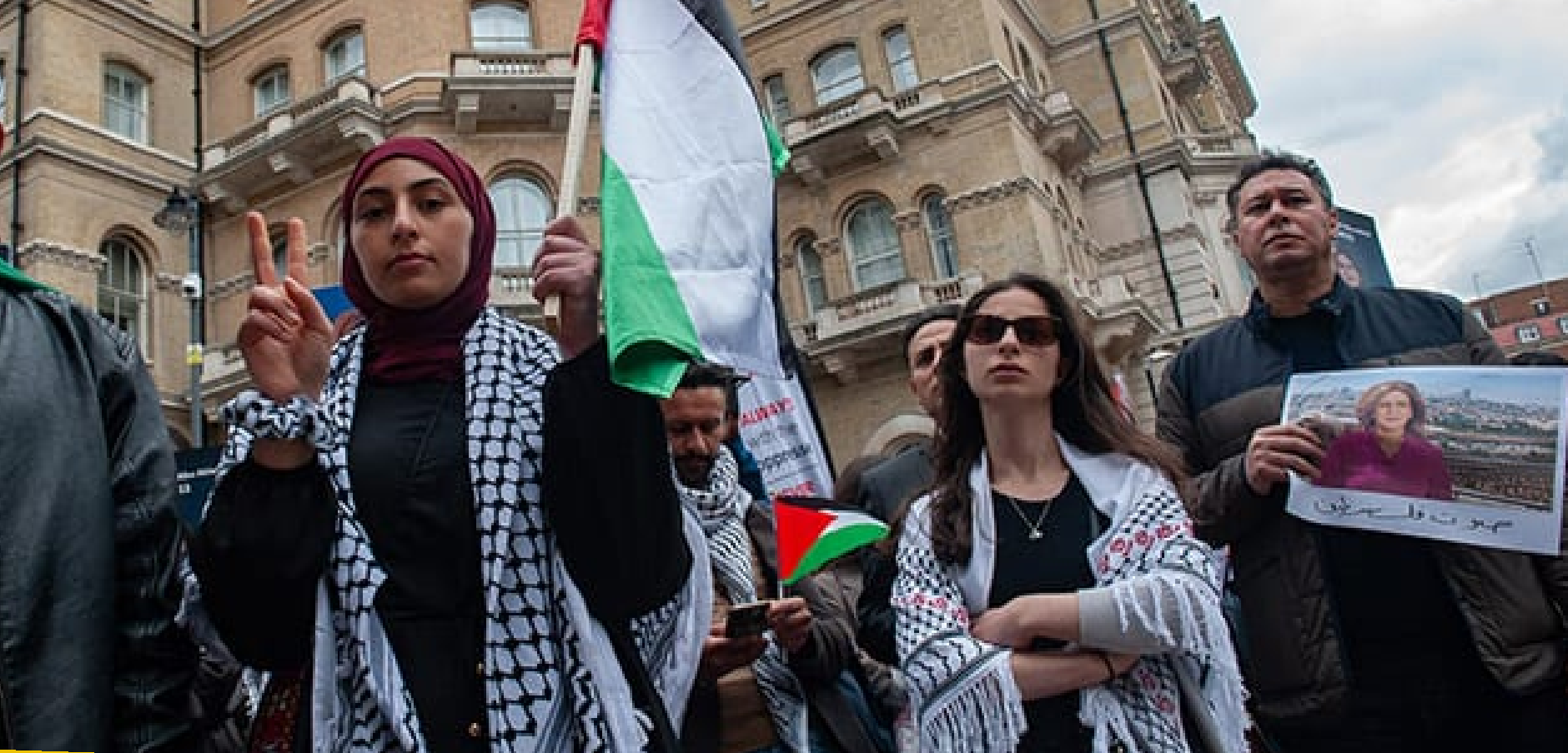 Vigil held for slain Palestinian journalist Shireen Abu Akleh in London