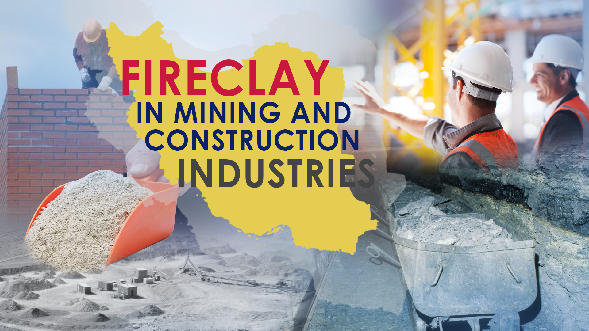 Mining, construction fireclay