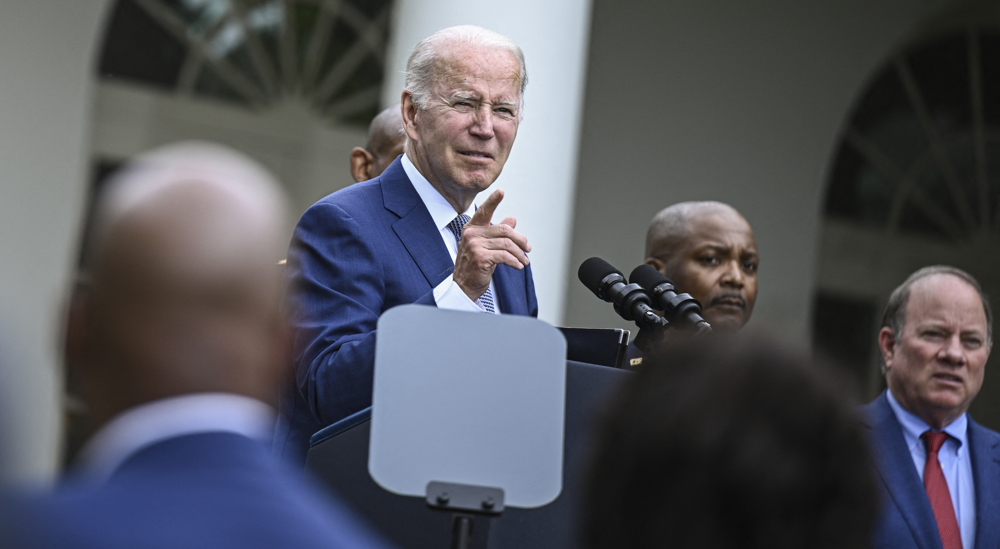 Biden calls for end to hate-fueled domestic terrorism  after killing of Blacks 