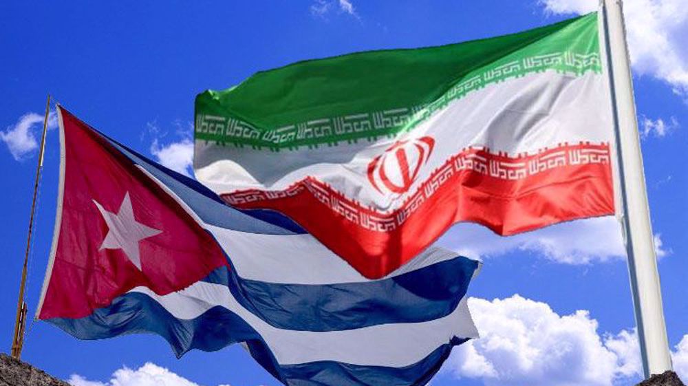 iran cuba flags