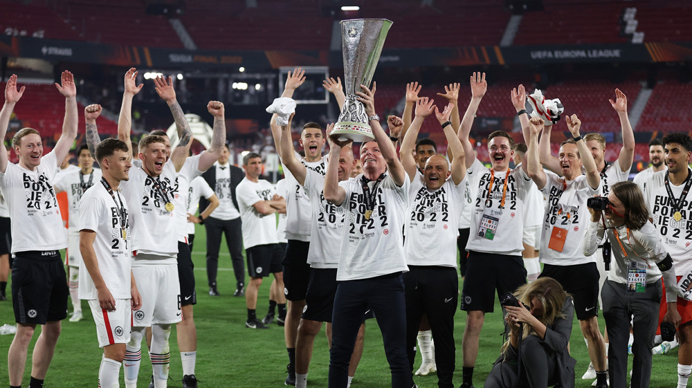 Europa League: Eintracht beat Rangers to win title