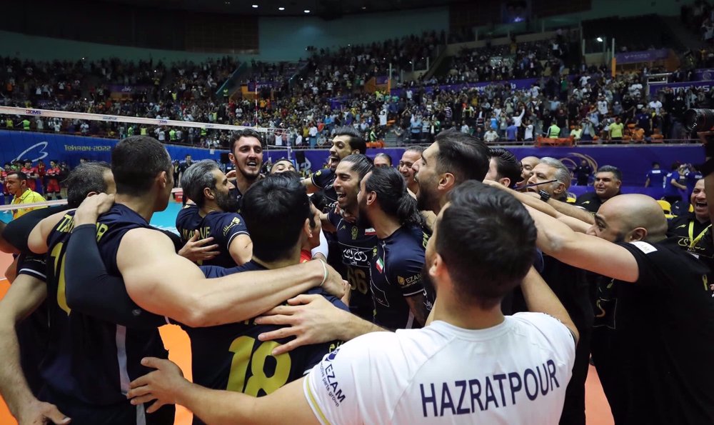 Iran's Paykan crowned Asian volleyball champions after beating Japan's Suntory