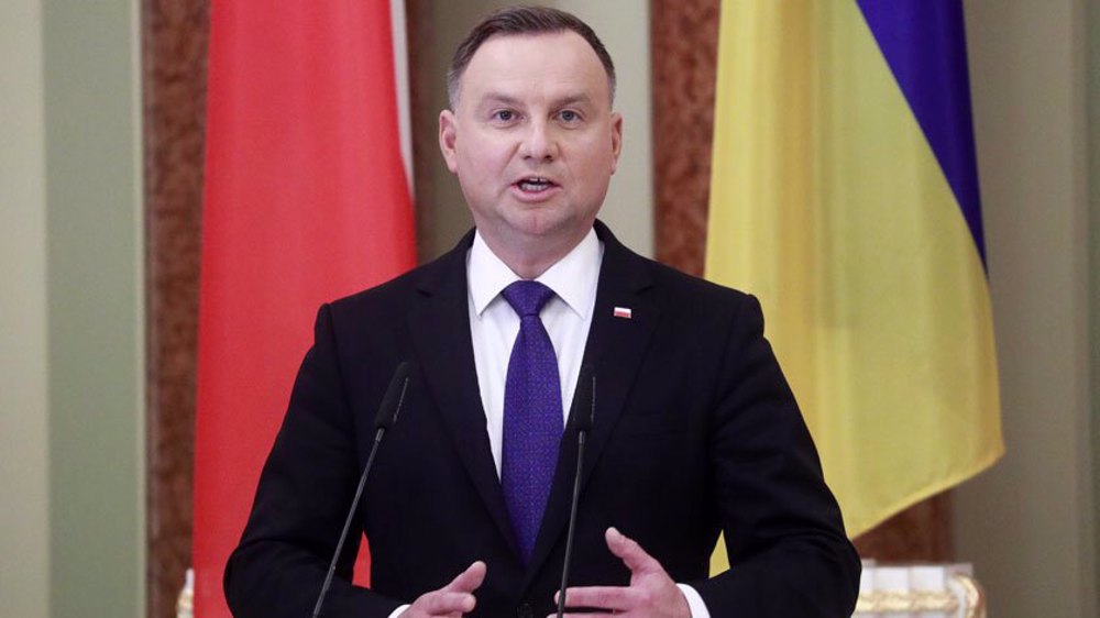 Only Ukraine must decide its own future, Polish president says