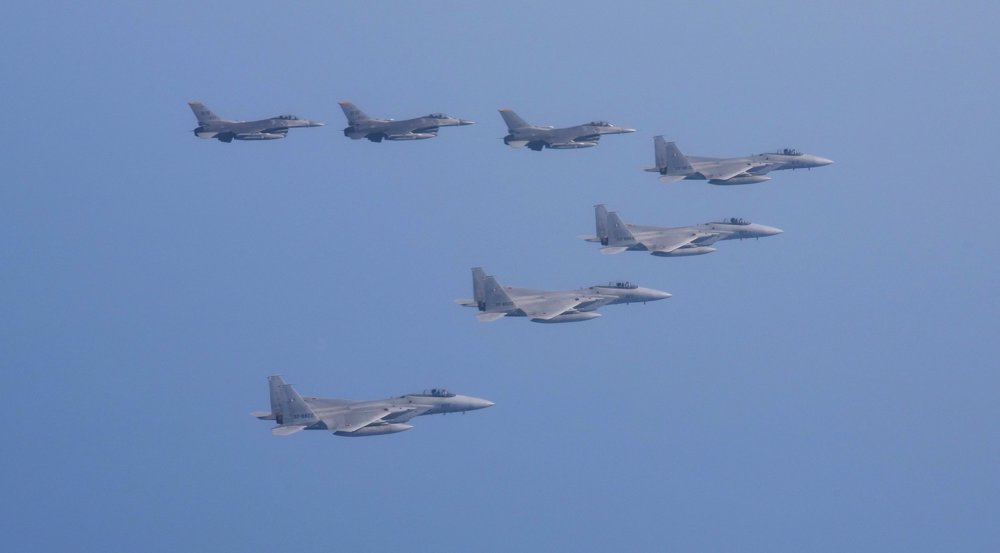 US, Japan fly fighter jets over Sea of Japan after missile launches by N Korea