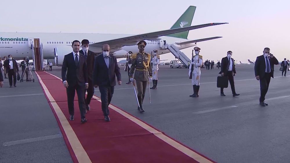 Turkmenistan's president arrives in Iran for talks