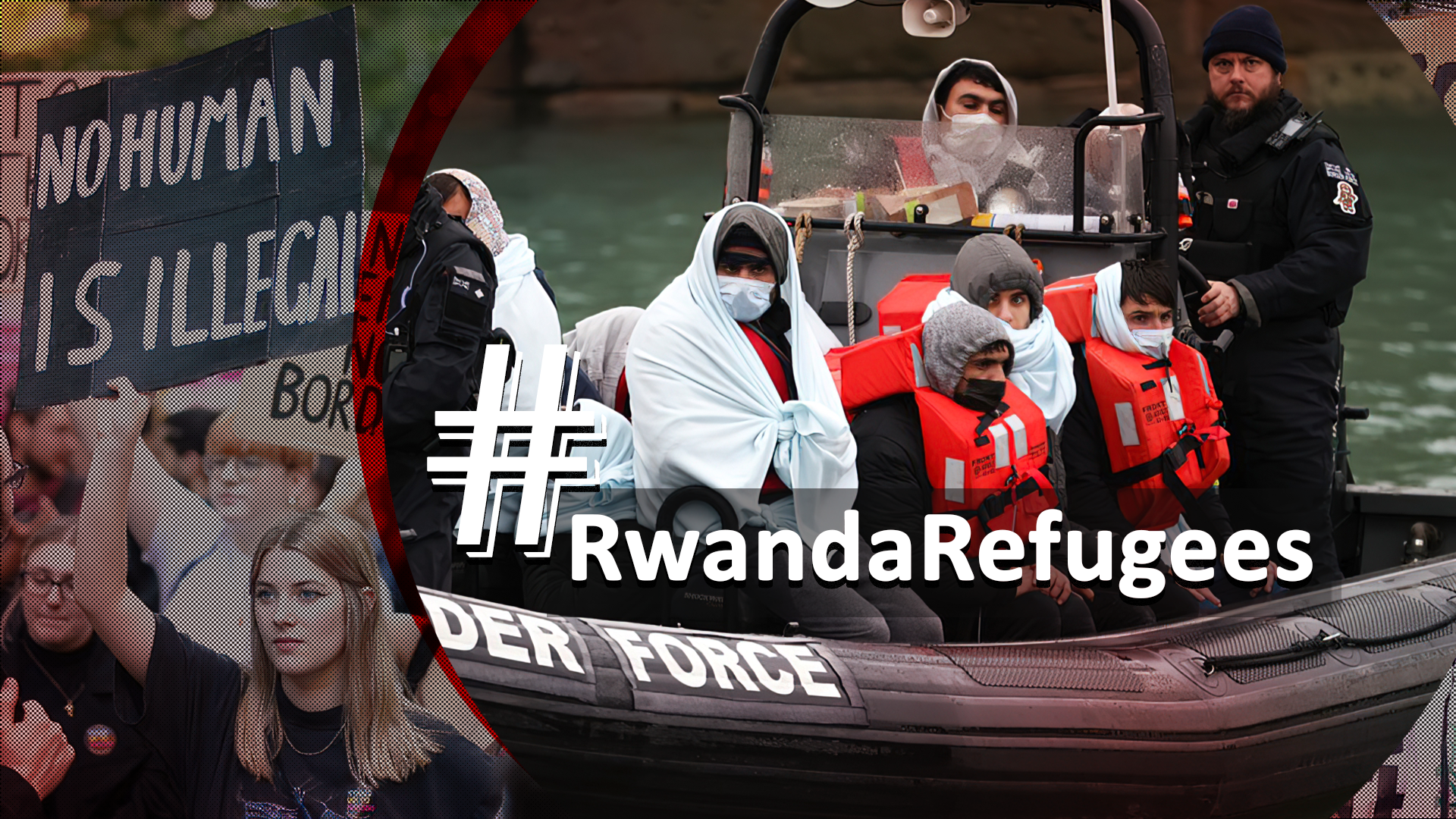 #RwandaRefugees