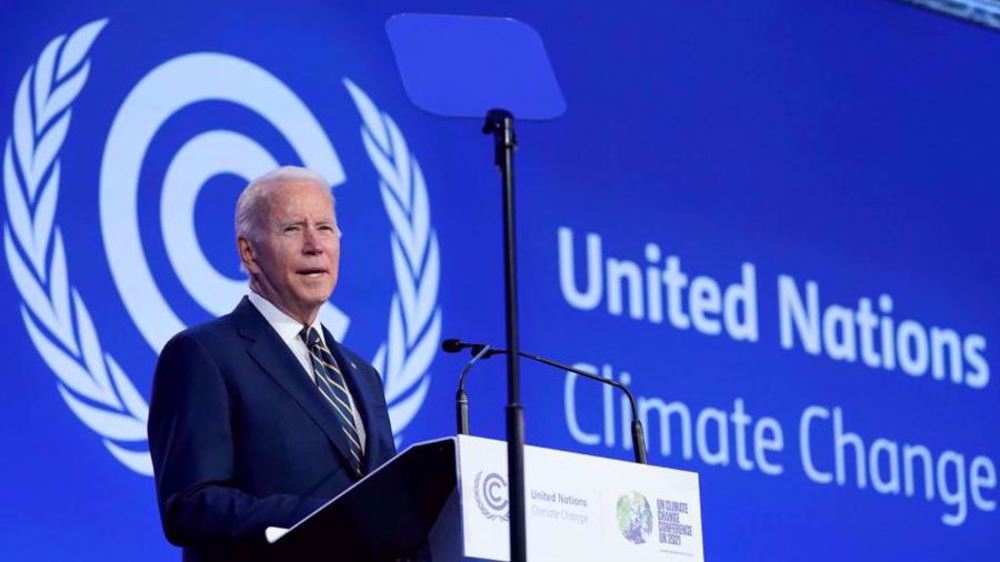 Biden says renewable energy is a matter of national security