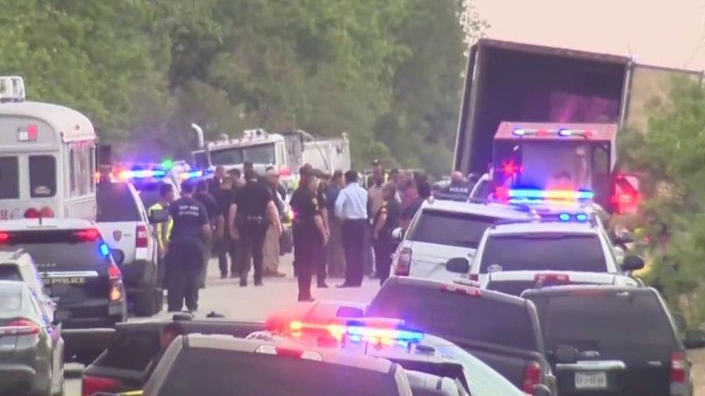'Stacks of bodies': At least 46 migrants found dead in truck in Texas