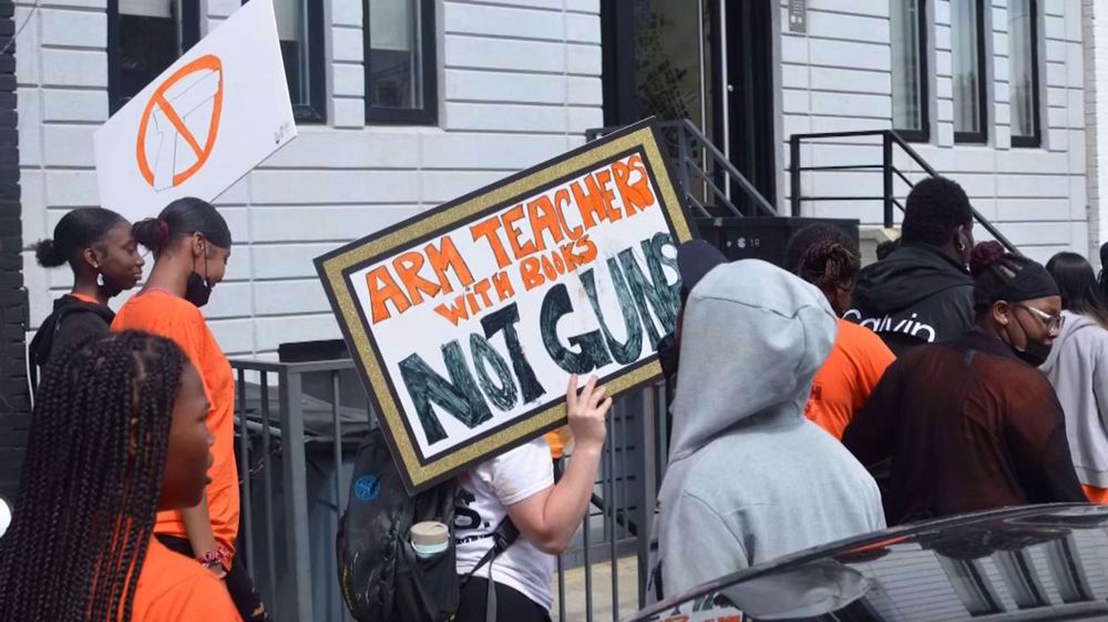 Students stage walkout protests in US against gun violence