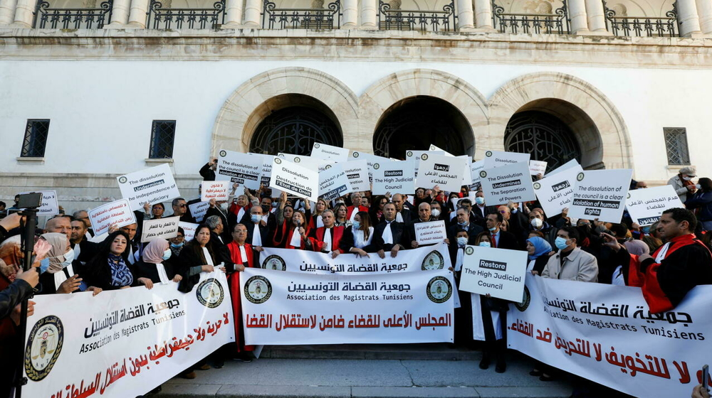 Tunisia judges to stage strike for week to protest ‘purge’ amid tensions with president