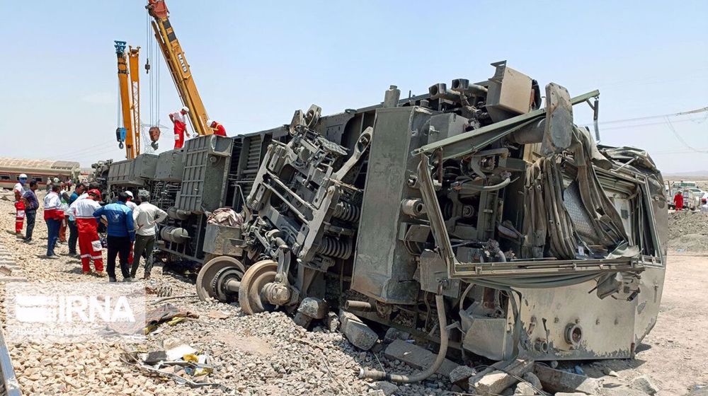 High speed, obstruction blamed for train crash in eastern Iran