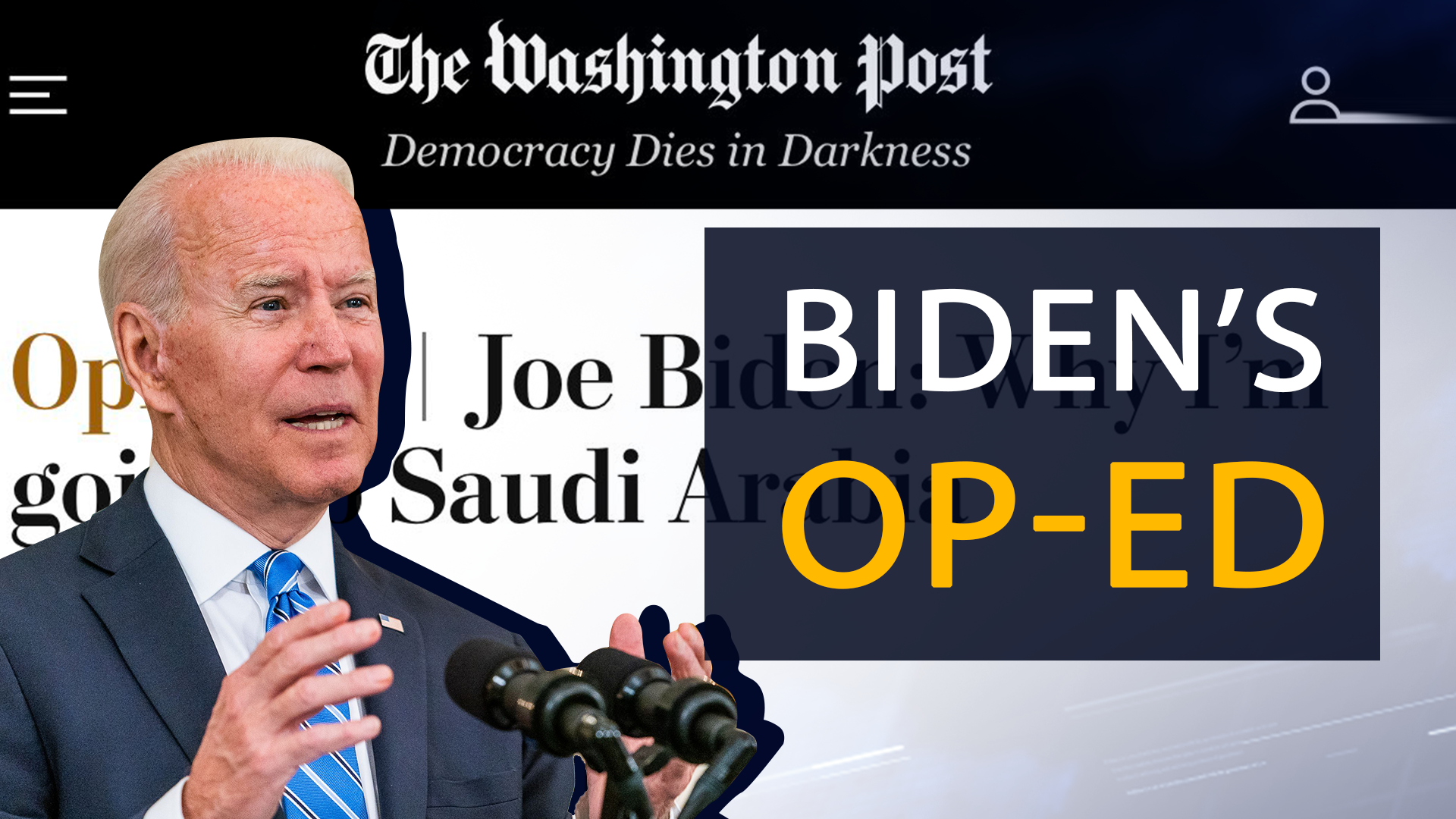 Biden’s op-ed: Explaining US complicity