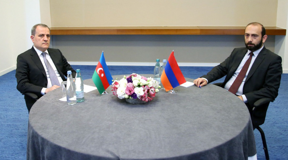 Armenia, Azerbaijan FMs hold first bilateral talks since 2020 