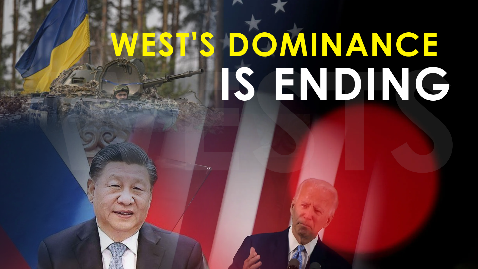The West’s dominance is ending
