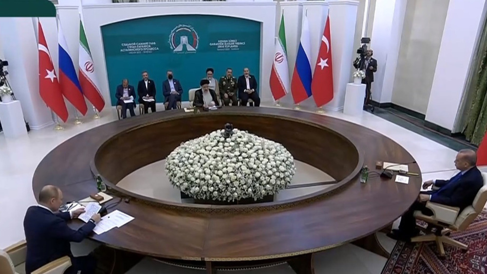 Iran, Russia, Turkey hold 7th summit of Astana peace process